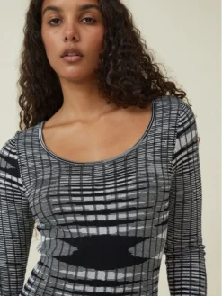 COTTON ON Vestito Di Maglia 2054838 Nero Slim Fit -Offerta economica Guess || Calvin Klein Jeans || Vero Moda cotton on vestito di maglia 2054838 nero slim fit 3