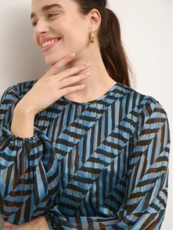 Cream Vestito Da Giorno Vilda 10610795 Blu Regular Fit -Offerta economica Guess || Calvin Klein Jeans || Vero Moda cream vestito da giorno vilda 10610795 blu regular fit 2