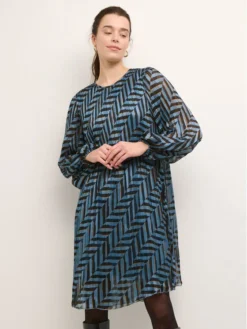 Cream Vestito Da Giorno Vilda 10610795 Blu Regular Fit