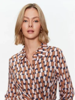 Culture Vestito Chemisier Terna 50109239 Multicolore Relaxed Fit -Offerta economica Guess || Calvin Klein Jeans || Vero Moda culture vestito chemisier terna 50109239 multicolore relaxed fit 3