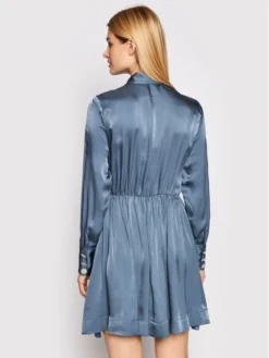 Custommade Vestito Chemisier Lyn 999374401 Grigio Regular Fit -Offerta economica Guess || Calvin Klein Jeans || Vero Moda custommade vestito chemisier lyn 999374401 grigio regular fit 2