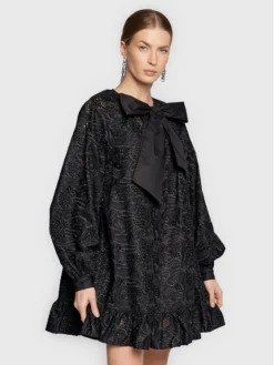 Custommade Vestito Da Giorno Keera 999370434 Nero Relaxed Fit