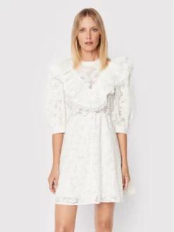 Custommade Vestito Da Giorno Lysandra 999370418 Bianco Regular Fit