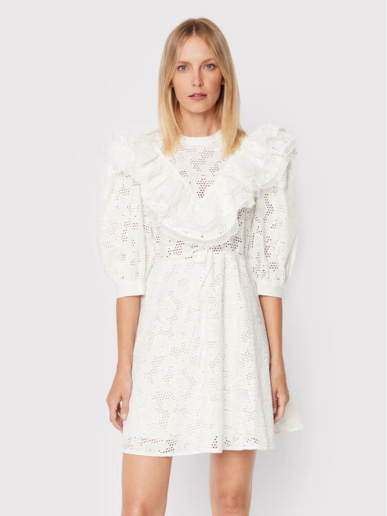 Custommade Vestito Da Giorno Lysandra 999370418 Bianco Regular Fit 1 Custommade Vestito Da Giorno Lysandra 999370418 Bianco Regular Fit