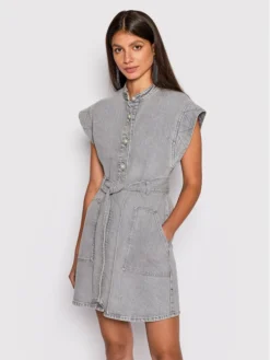 Custommade Vestito Di Jeans Kavis 999448423 Grigio Regular Fit