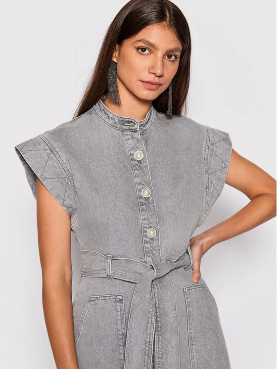 Custommade Vestito Di Jeans Kavis 999448423 Grigio Regular Fit 4 Custommade Vestito Di Jeans Kavis 999448423 Grigio Regular Fit - immagine 4