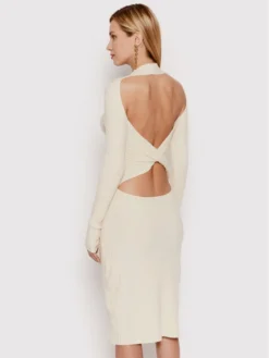 Vestito Di Maglia Back Before Dawn LF003 Beige Slim Fit -Offerta economica Guess || Calvin Klein Jeans || Vero Moda deezee vestito di maglia back before dawn lf003 beige slim fit 2