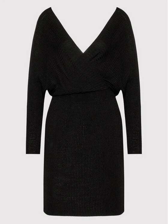 Vestito Di Maglia Make A Mowie PKH015 Nero Slim Fit 5 Vestito Di Maglia Make A Mowie PKH015 Nero Slim Fit - immagine 5