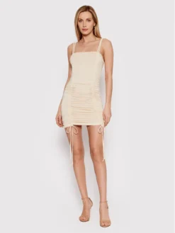 Vestito Estivo Sweet Summer Love S-1129 Beige Slim Fit