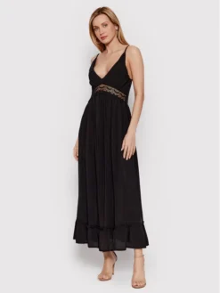 Vestito Estivo Vibe On HSM016 Nero Regular Fit