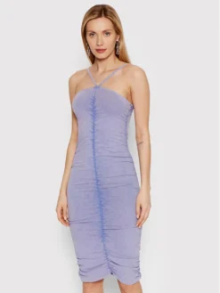 Vestito Estivo Warming Up S-1113 Viola Slim Fit