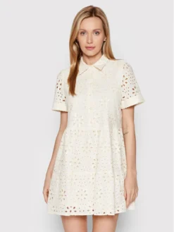 Desigual Vestito Chemisier Tallin 22SWVW04 Beige Regular Fit