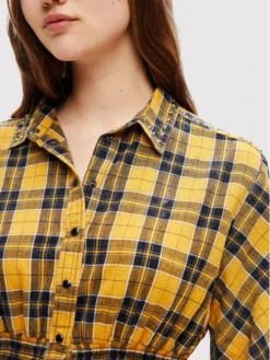 Desigual Vestito Chemisier Verona 22WWVW69 Giallo Regular Fit -Offerta economica Guess || Calvin Klein Jeans || Vero Moda desigual vestito chemisier verona 22wwvw69 giallo regular fit 3