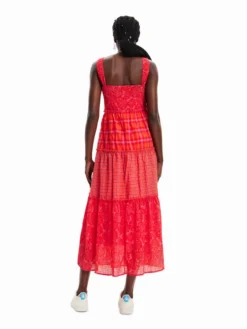 Desigual Vestito Da Giorno Ely 23SWVW20 Arancione Regular Fit -Offerta economica Guess || Calvin Klein Jeans || Vero Moda desigual vestito da giorno ely 23swvw20 arancione regular fit 2