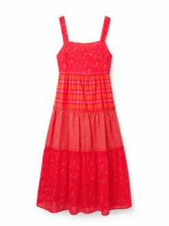 Desigual Vestito Da Giorno Ely 23SWVW20 Arancione Regular Fit -Offerta economica Guess || Calvin Klein Jeans || Vero Moda desigual vestito da giorno ely 23swvw20 arancione regular fit 4