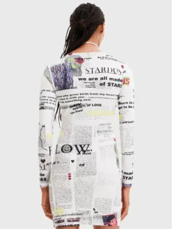 Desigual Vestito Da Giorno Wapas 22WWVK56 Multicolore Slim Fit -Offerta economica Guess || Calvin Klein Jeans || Vero Moda desigual vestito da giorno wapas 22wwvk56 multicolore slim fit 2