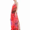 Desigual Vestito Estivo 23SWMW03 Multicolore Regular Fit