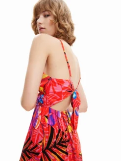 Desigual Vestito Estivo 23SWMW27 Multicolore Regular Fit -Offerta economica Guess || Calvin Klein Jeans || Vero Moda desigual vestito estivo 23swmw27 multicolore regular fit 3