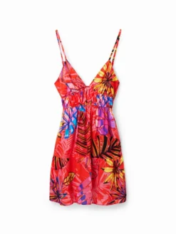 Desigual Vestito Estivo 23SWMW27 Multicolore Regular Fit -Offerta economica Guess || Calvin Klein Jeans || Vero Moda desigual vestito estivo 23swmw27 multicolore regular fit 4