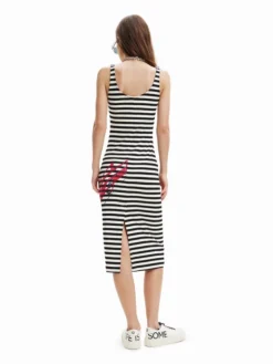 Desigual Vestito Estivo 23SWVK99 Bianco Slim Fit -Offerta economica Guess || Calvin Klein Jeans || Vero Moda desigual vestito estivo 23swvk99 bianco slim fit 2