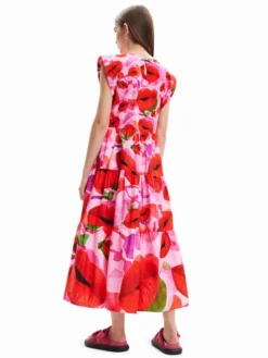 Desigual Vestito Estivo MONSIEUR CHRISTIAN LACROIX Tulip 23SWVW25 Rosa Regular Fit -Offerta economica Guess || Calvin Klein Jeans || Vero Moda desigual vestito estivo monsieur christian lacroix tulip 23swvw25 rosa regular fit 2