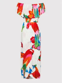 Desigual Vestito Estivo Pahoa 22SWVW47 Multicolore Regular Fit -Offerta economica Guess || Calvin Klein Jeans || Vero Moda desigual vestito estivo pahoa 22swvw47 multicolore regular fit 4