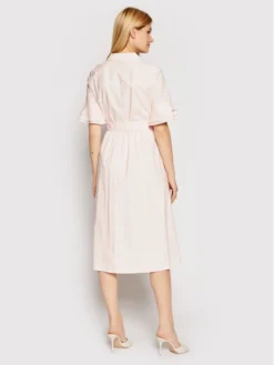 DKNY Vestito Chemisier DD1B3361 Rosa Regular Fit -Offerta economica Guess || Calvin Klein Jeans || Vero Moda dkny vestito chemisier dd1b3361 rosa regular fit 2