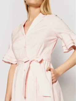 DKNY Vestito Chemisier DD1B3361 Rosa Regular Fit -Offerta economica Guess || Calvin Klein Jeans || Vero Moda dkny vestito chemisier dd1b3361 rosa regular fit 3