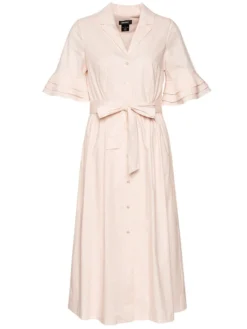 DKNY Vestito Chemisier DD1B3361 Rosa Regular Fit -Offerta economica Guess || Calvin Klein Jeans || Vero Moda dkny vestito chemisier dd1b3361 rosa regular fit 4