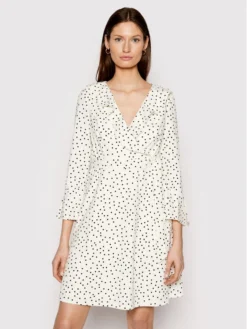 DKNY Vestito Da Giorno DD1A2235 Beige Regular Fit