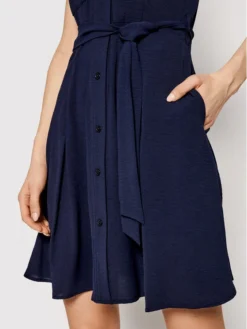 DKNY Vestito Da Giorno DD1A7685 Blu Scuro Regular Fit -Offerta economica Guess || Calvin Klein Jeans || Vero Moda dkny vestito da giorno dd1a7685 blu scuro regular fit 3