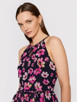 DKNY Vestito Estivo DD2AI453 Blu Scuro Regular Fit -Offerta economica Guess || Calvin Klein Jeans || Vero Moda dkny vestito estivo dd2ai453 blu scuro regular fit 3