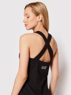 EA7 Emporio Armani Vestito Da Giorno 3LTA55 TJ01Z 1200 Nero Slim Fit -Offerta economica Guess || Calvin Klein Jeans || Vero Moda ea7 emporio armani vestito da giorno 3lta55 tj01z 1200 nero slim fit 3