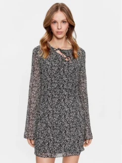 EDITED Vestito Da Giorno Nevana EDT6664002000002 Nero Regular Fit