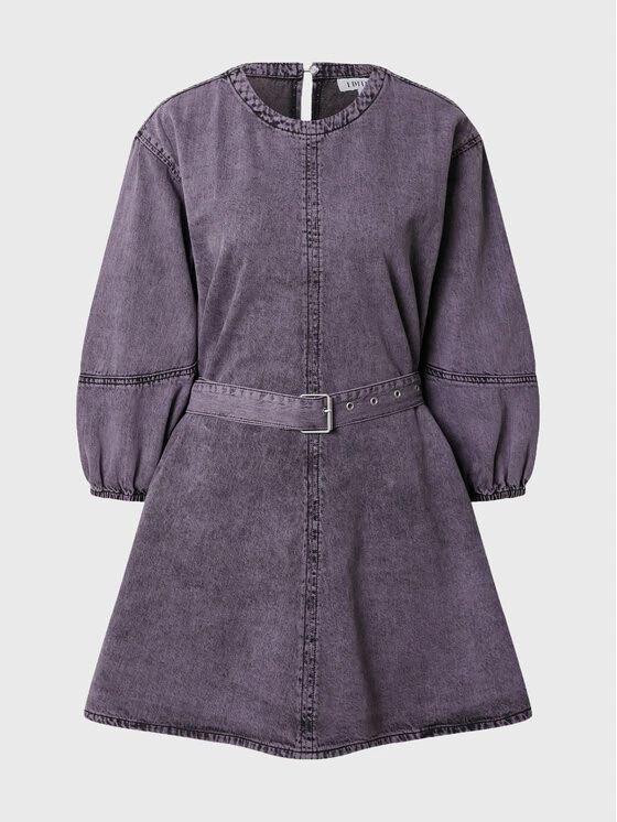 EDITED Vestito Di Jeans Connie EDT5995001000002 Viola Regular Fit 1 EDITED Vestito Di Jeans Connie EDT5995001000002 Viola Regular Fit