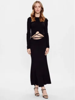 EDITED Vestito Di Maglia Invana EDT6782001000002 Nero Slim Fit