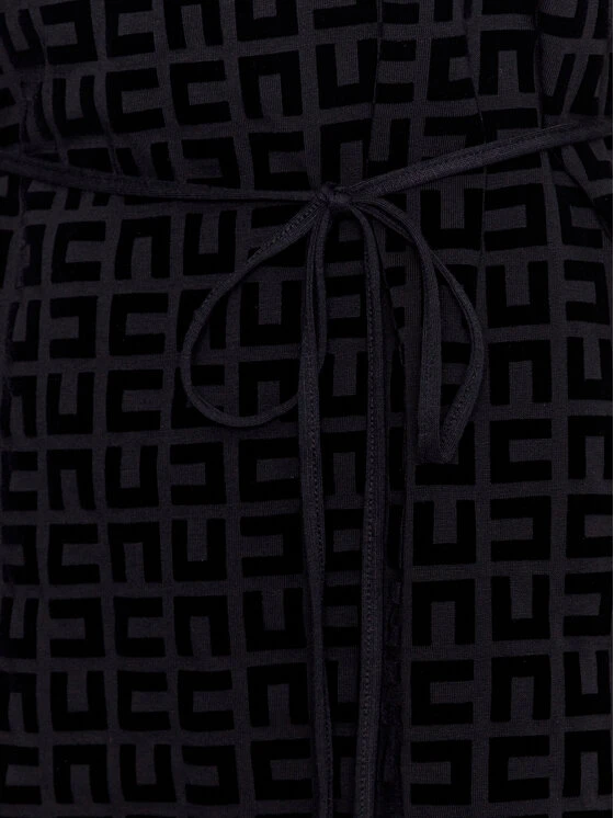 Elisabetta Franchi Vestito Da Giorno AB-319-31E2-V190 Nero Regular Fit 5 Elisabetta Franchi Vestito Da Giorno AB-319-31E2-V190 Nero Regular Fit - immagine 5