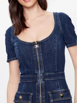 Elisabetta Franchi Vestito Di Jeans AJ-30S-31E2-V450 Blu Slim Fit 8 Elisabetta Franchi Vestito Di Jeans AJ-30S-31E2-V450 Blu Slim Fit -Offerta economica Guess || Calvin Klein Jeans || Vero Moda elisabetta franchi vestito di jeans aj 30s 31e2 v450 blu slim fit 3