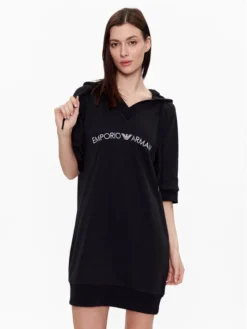 Vestito Di Maglia 164677 3R268 00020 Nero Regular Fit