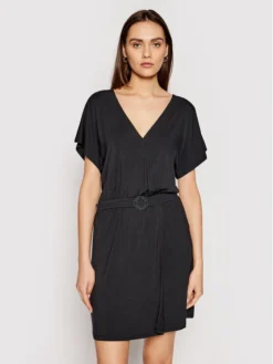 Emporio Armani Vestito Da Giorno 262491 1P315 00020 Nero Regular Fit