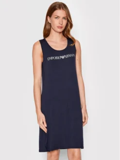 Emporio Armani Vestito Estivo 262498 2R314 00135 Blu Scuro Relaxed Fit