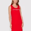 Emporio Armani Vestito Estivo 262498 2R314 00173 Rosso Relaxed Fit
