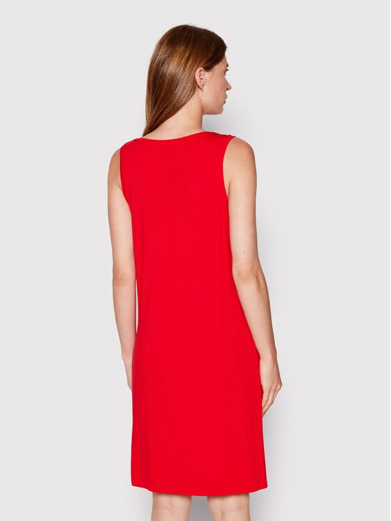 Emporio Armani Vestito Estivo 262498 2R314 00173 Rosso Relaxed Fit 3 Emporio Armani Vestito Estivo 262498 2R314 00173 Rosso Relaxed Fit - immagine 3