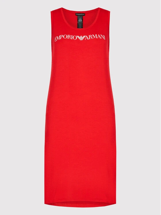 Emporio Armani Vestito Estivo 262498 2R314 00173 Rosso Relaxed Fit 5 Emporio Armani Vestito Estivo 262498 2R314 00173 Rosso Relaxed Fit - immagine 5