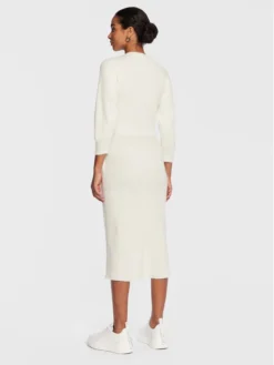 Fabiana Filippi Vestito Di Maglia ABD222W160 Écru Regular Fit -Offerta economica Guess || Calvin Klein Jeans || Vero Moda fabiana filippi vestito di maglia abd222w160 ecru regular fit 2