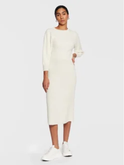 Fabiana Filippi Vestito Di Maglia ABD222W160 Écru Regular Fit