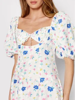 Vestito Estivo Lexi CD2605 Bianco Regular Fit -Offerta economica Guess || Calvin Klein Jeans || Vero Moda for love lemons vestito estivo lexi cd2605 bianco regular fit 3