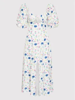 Vestito Estivo Lexi CD2605 Bianco Regular Fit -Offerta economica Guess || Calvin Klein Jeans || Vero Moda for love lemons vestito estivo lexi cd2605 bianco regular fit 4