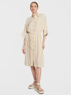 FRACOMINA Vestito Chemisier FR23SD2004W41501 Beige Regular Fit