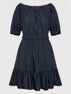 FRACOMINA Vestito Da Giorno FR22SD1025W40001 Blu Scuro Regular Fit -Offerta economica Guess || Calvin Klein Jeans || Vero Moda fracomina vestito da giorno fr22sd1025w40001 blu scuro regular fit 4